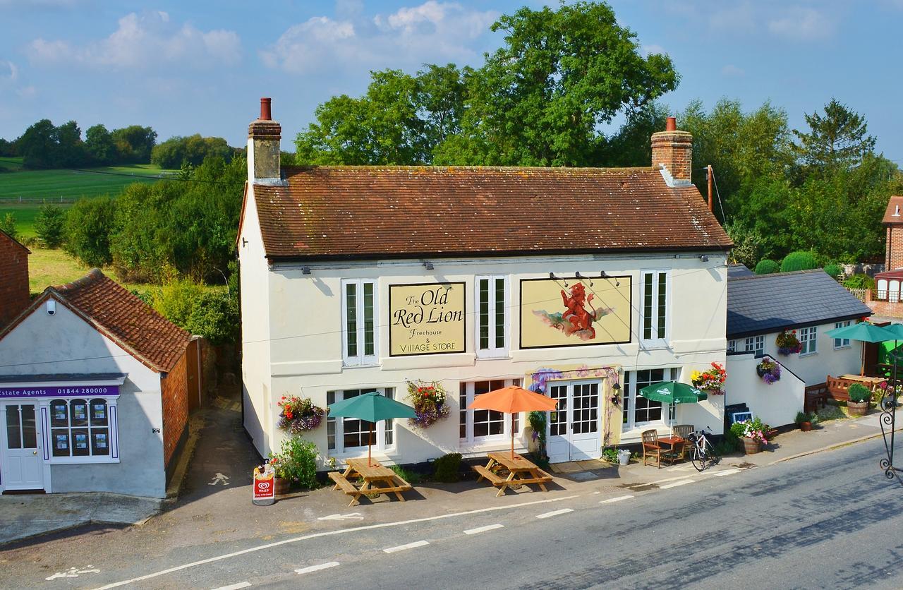 The Old Red Lion 호텔 테임 외부 사진